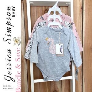 Jessica Simpson Onesie Set / Size 6/9 M